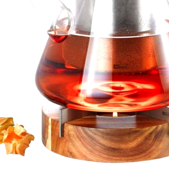 AdHoc Kitchen Adhoc Tuto Round Decorative Serving Tray And Warmer 6